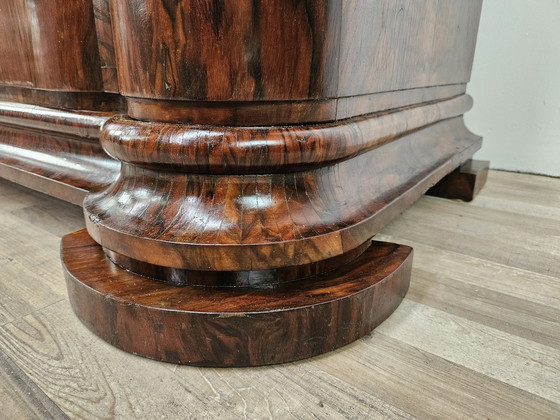 Image 1 of Art Decò Sideboard By Levi Minzi In Walnut Briar