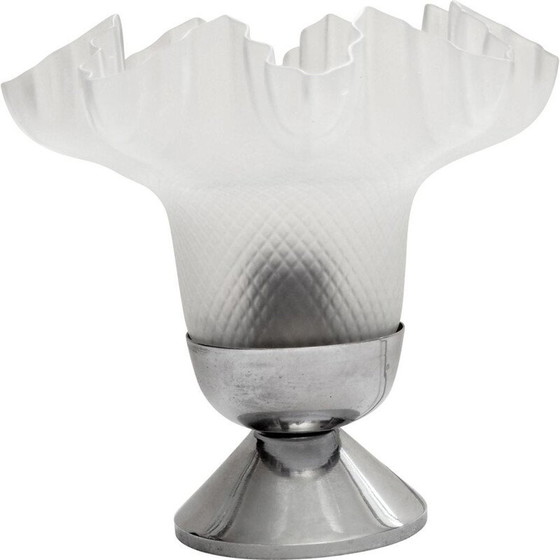 Image 1 of Vintage glass lamp