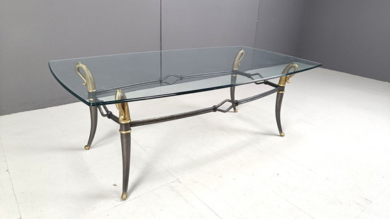 Image 1 of Mid century hollywood regency coffee table, 1960s