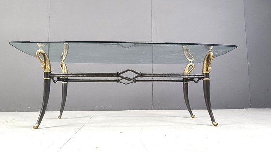 Image 1 of Mid century hollywood regency coffee table, 1960s