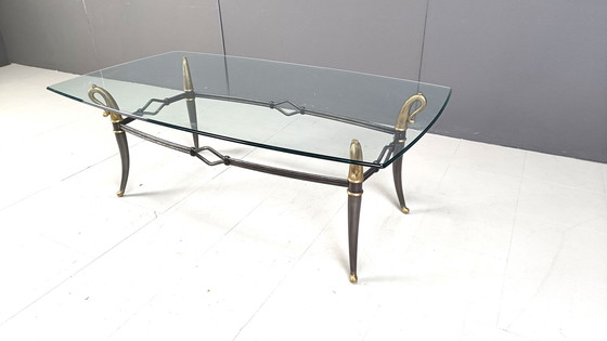 Image 1 of Mid century hollywood regency coffee table, 1960s