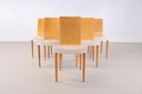 6x Kartell miss trip spark dining room chairs