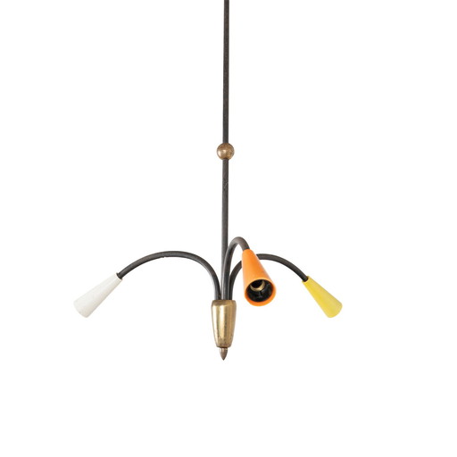 Lampada da soffitto multicolore vintage