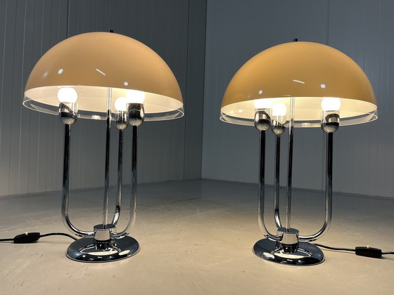 Image 1 of Baulmann Form-Leuchte Table Lamps, 1960'S