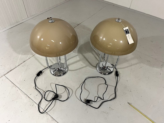 Image 1 of Baulmann Form-Leuchte Table Lamps, 1960'S