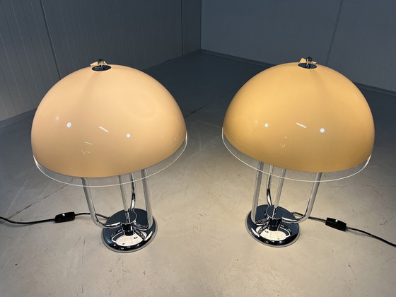 Image 1 of Baulmann Form-Leuchte Table Lamps, 1960'S