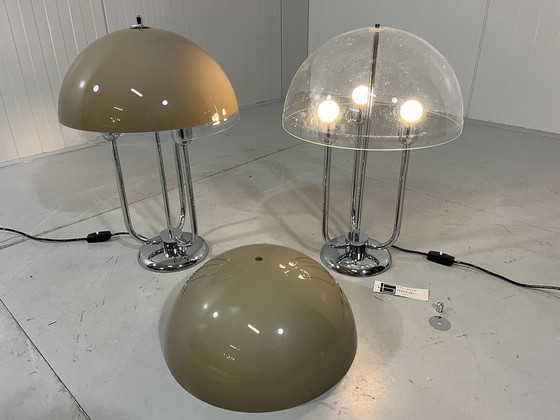 Image 1 of Baulmann Form-Leuchte Table Lamps, 1960'S