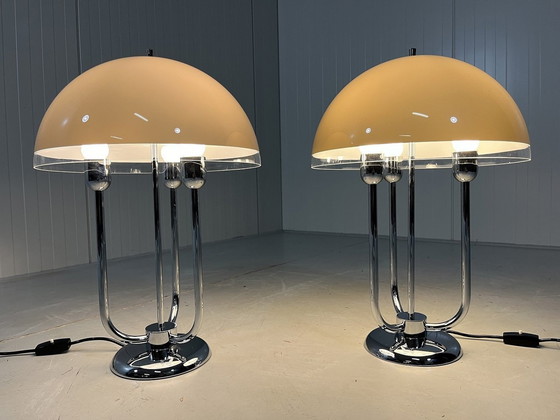 Image 1 of Baulmann Form-Leuchte Table Lamps, 1960'S