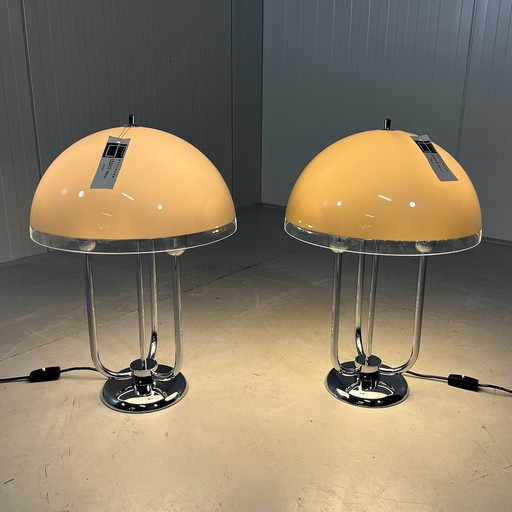 Baulmann Form-Leuchte Table Lamps, 1960'S