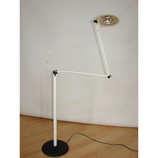 Vintage metal and plastic floor lamp for Ikea, 1990