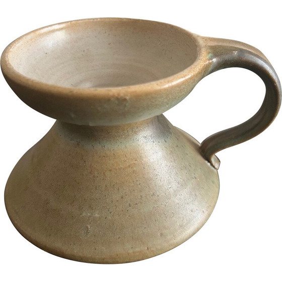 Image 1 of Vintage ceramic candlestick, 1970