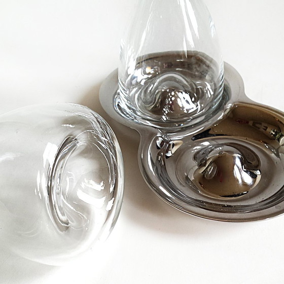 Image 1 of Flow Salt and Pepper Shakers by Gijs Bakker for Keltum, Set of 3