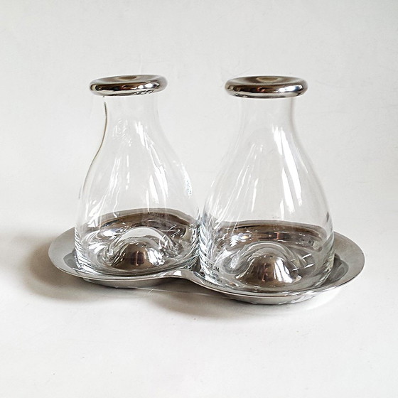 Image 1 of Flow Salt and Pepper Shakers by Gijs Bakker for Keltum, Set of 3