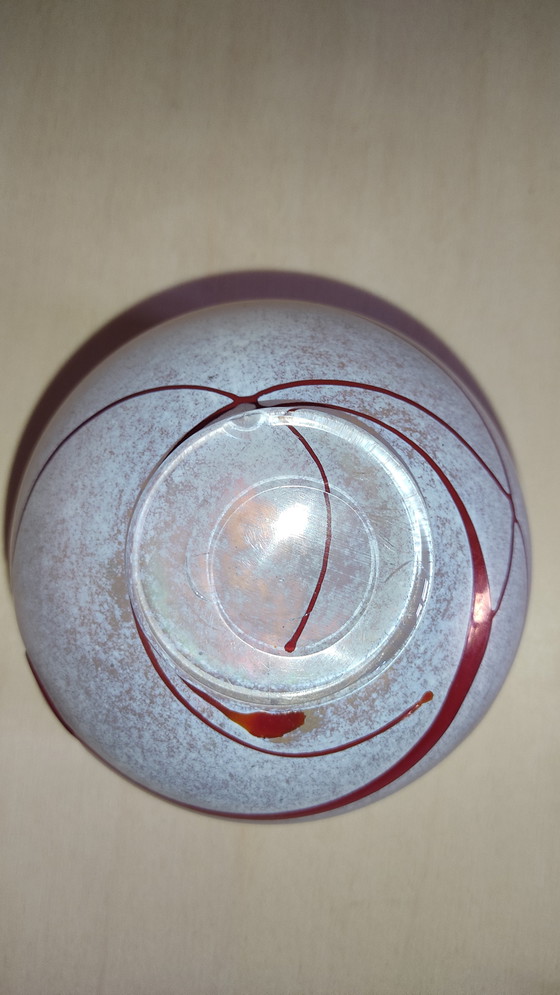 Image 1 of Kosta Boda Bertil Vallien Coupe en verre Galaxy Red