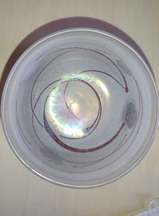 Image 1 of Kosta Boda Bertil Vallien Coupe en verre Galaxy Red