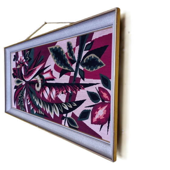 Image 1 of Peinture tissée vintage pheonix