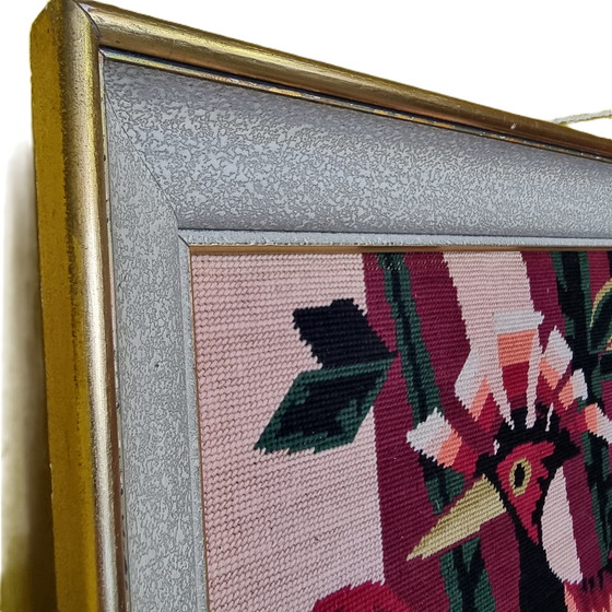 Image 1 of Peinture tissée vintage pheonix