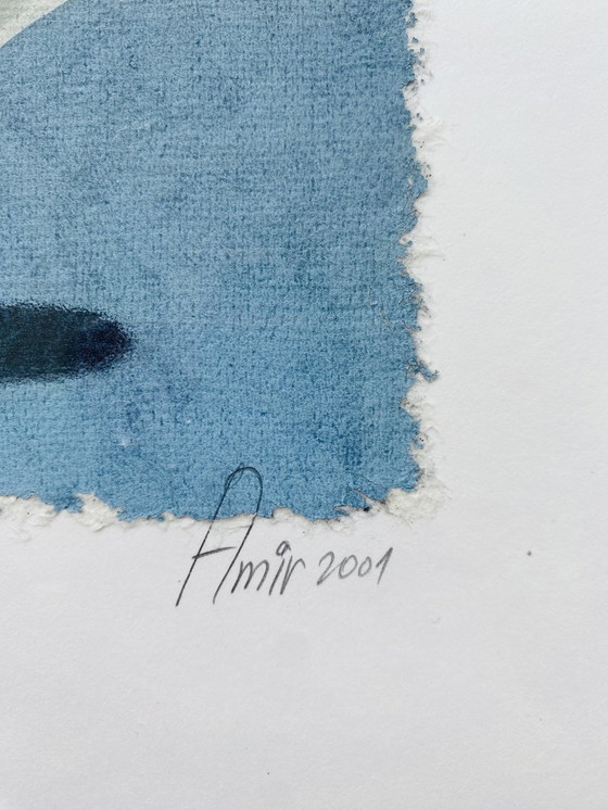 Image 1 of Sharon Amir - Matita rosa serigrafica