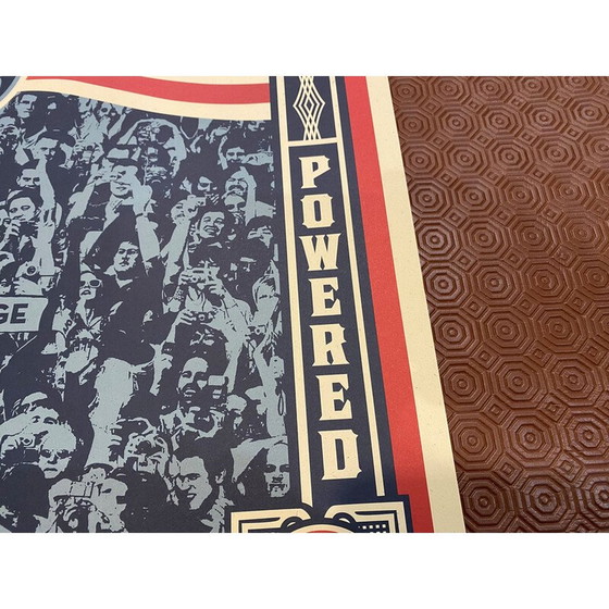 Image 1 of Manifesto d'epoca del presidente Barack Obama fatto a mano da Shepard Fairey, 2008