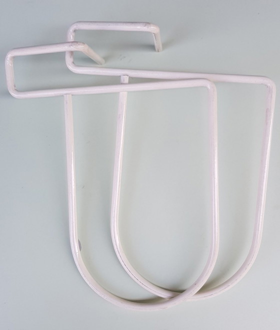 Image 1 of 2X White Bookends By Kajsa & Nils Strinning For String, 1960S