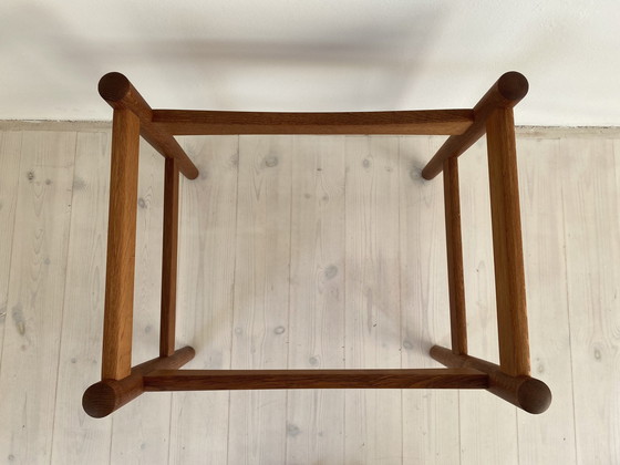 Image 1 of Hans J. Wegner tray table with loose reversible top