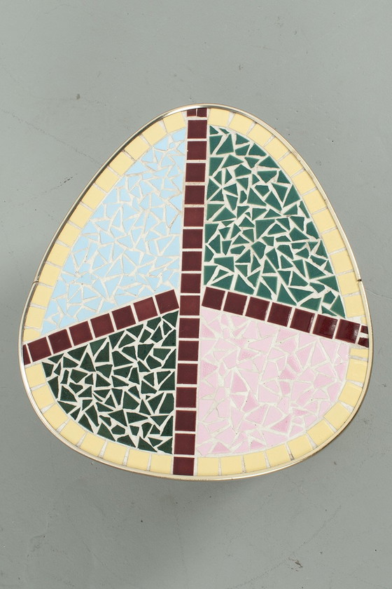 Image 1 of Mosaic plant table