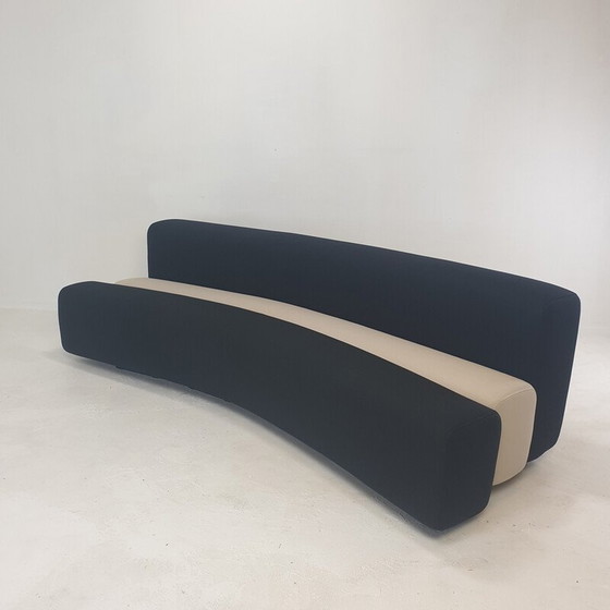 Image 1 of Vintage Osaka 3-seater steel sofa by Pierre Paulin for La Cividina, Italy 1967