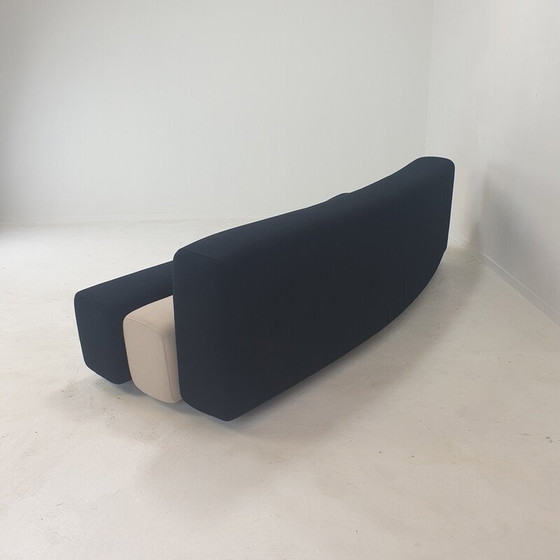 Image 1 of Vintage Osaka 3-seater steel sofa by Pierre Paulin for La Cividina, Italy 1967