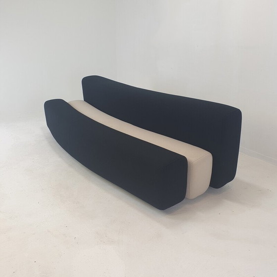 Image 1 of Vintage Osaka 3-seater steel sofa by Pierre Paulin for La Cividina, Italy 1967