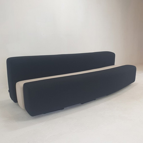 Image 1 of Vintage Osaka 3-seater steel sofa by Pierre Paulin for La Cividina, Italy 1967