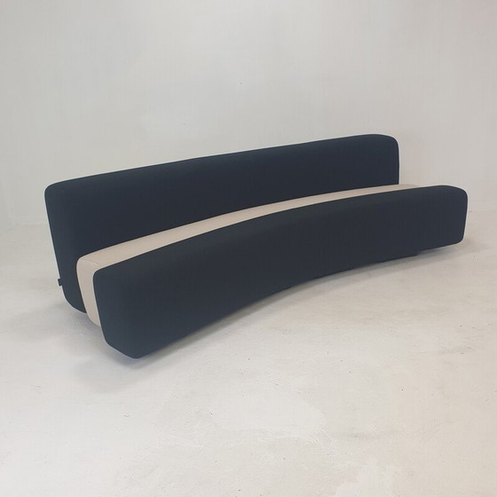 Image 1 of Vintage Osaka 3-seater steel sofa by Pierre Paulin for La Cividina, Italy 1967