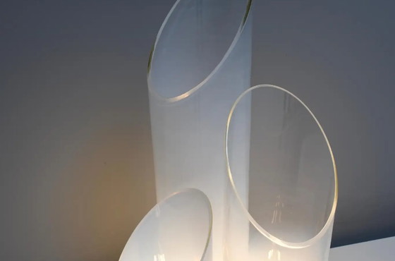 Image 1 of Mazzega Glass Table Lamp by Carlo Nason