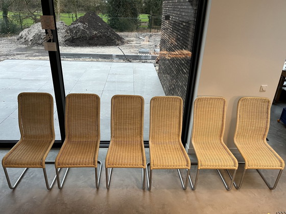 Image 1 of 6X Tecta B25 Cantilever Chair