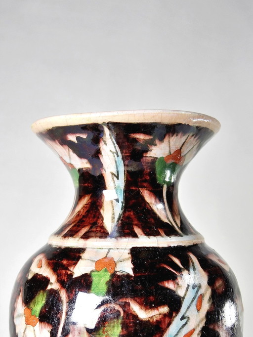 Vase poterie céramique Karakashian-Balian XIX-XXe Ohanessien Iznik