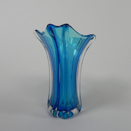 Image 1 of Vaso vintage in vetro di Murano, anni '50