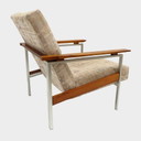 Vintage rosewood designer armchair by Topform
