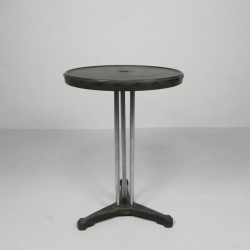 Art Deco Bistro Table Bakelite Top - 1930s