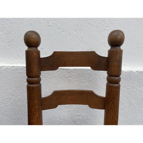 Image 1 of Pair of vintage low chairs by Charles Dudouyt, 1940