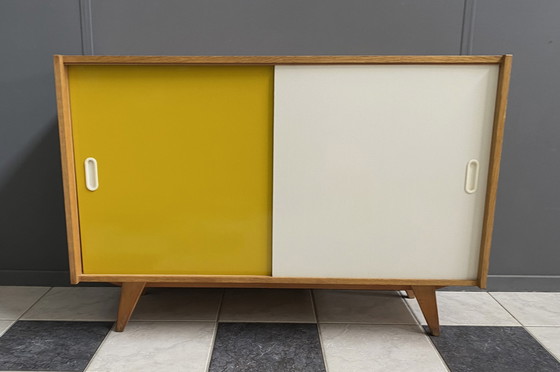 Image 1 of Yellow Jiroutek sideboard 1960s for interier Praha