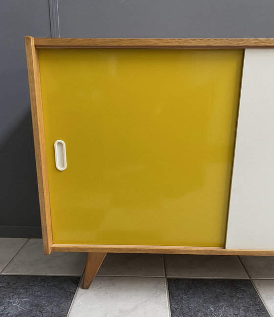 Image 1 of Yellow Jiroutek sideboard 1960s for interier Praha