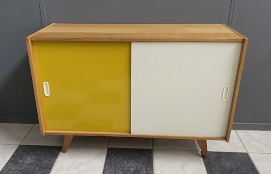 Image 1 of Yellow Jiroutek sideboard 1960s for interier Praha