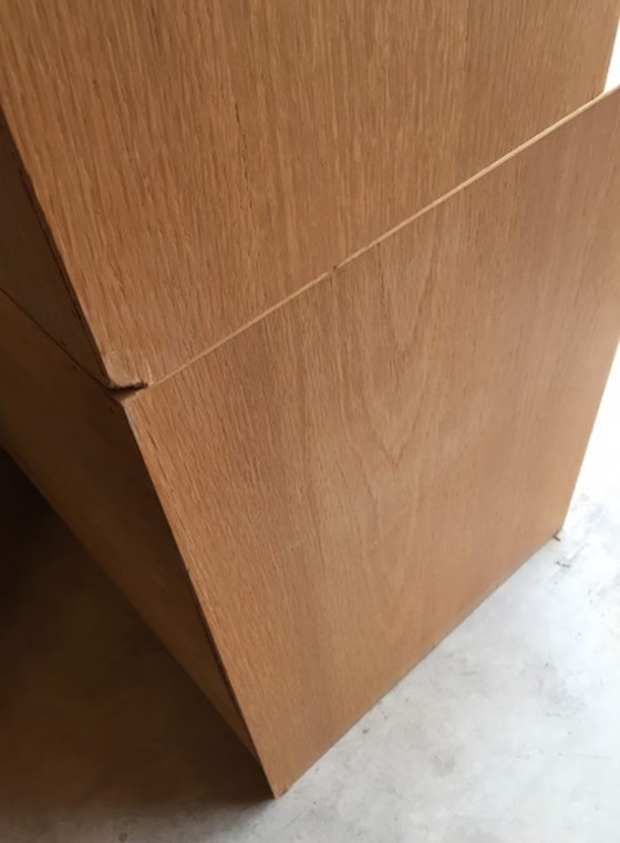 Image 1 of Mid Century bookshelf oak