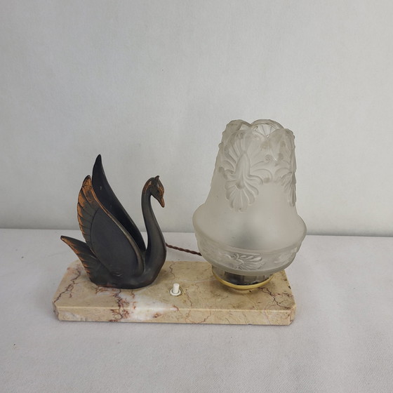 Image 1 of Art Deco Nightlight Lamp