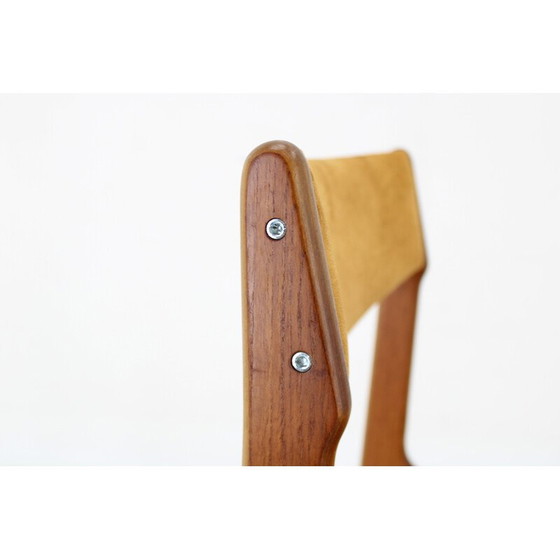 Image 1 of Pair of Danish vintage teak dining chairs, 1960s