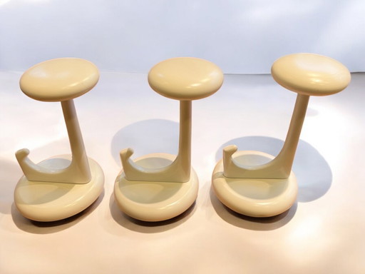 Set of 3 Mid - Century coat hooks from Schönbuch 1960s-1970s