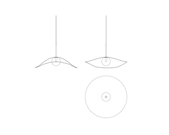 Image 1 of Norr11 Design lampe suspendue fuji L