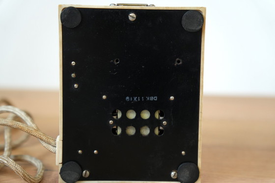 Image 1 of Telefono rotativo Ericsson in bachelite vintage degli anni '40 - Design industriale