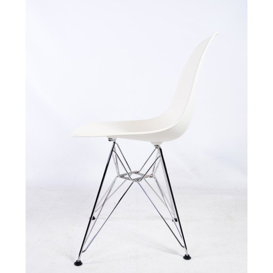Image 1 of Vintage white plastic Dsr chair by Charles and Ray Eames, 1948s