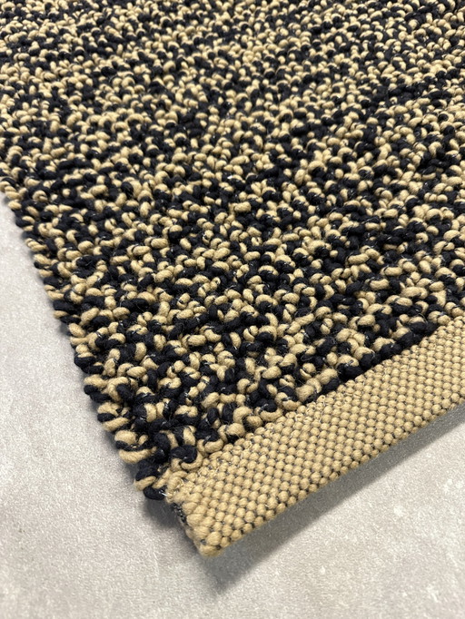 Rug Brink En Campman Nest 170X240Cm Black/Gold/Camel