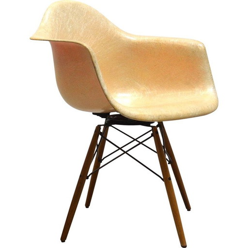 Silla vintage Edge, primera edición, Paw, de Charles Eames para Zenith Plastics